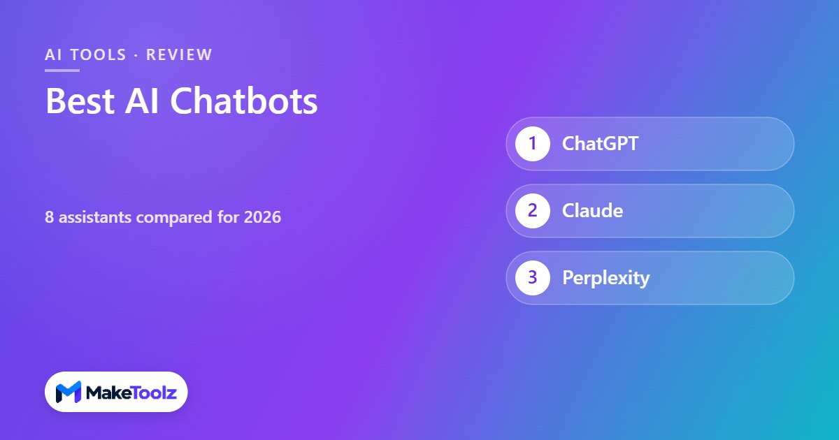 Best AI chatbots in 2026 compared